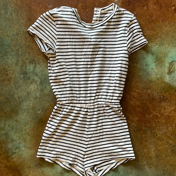 American Apparel Pants - American apparel striped romper